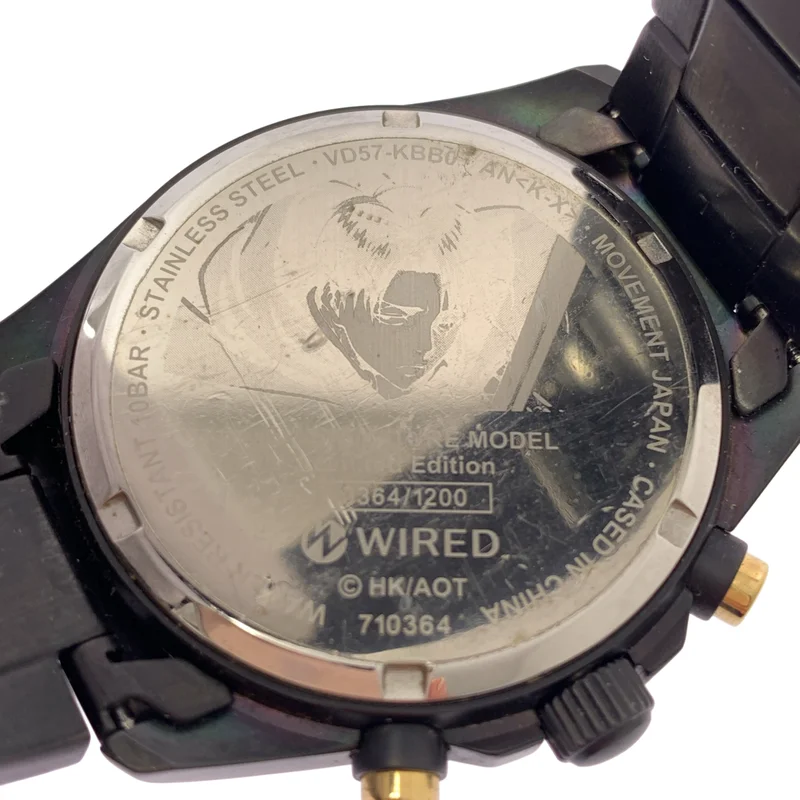 SEIKO / セイコー | ×進撃の巨人 リヴァイ モデル / WIRED WATCH ワイアード 腕時計 |