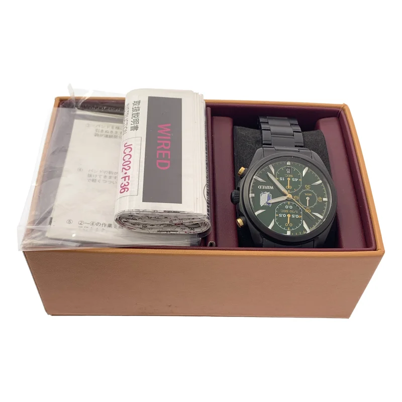 SEIKO / セイコー | ×進撃の巨人 リヴァイ モデル / WIRED WATCH ワイアード 腕時計 |