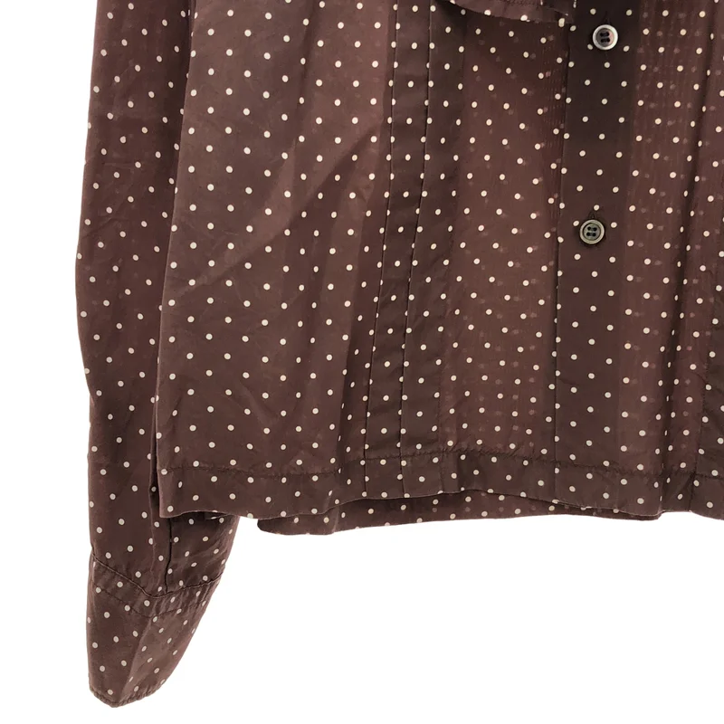 robe de chambre COMME des GARCONS / ローブドシャンブルコムデギャルソン | ドット ボウタイシャツ_長袖 |