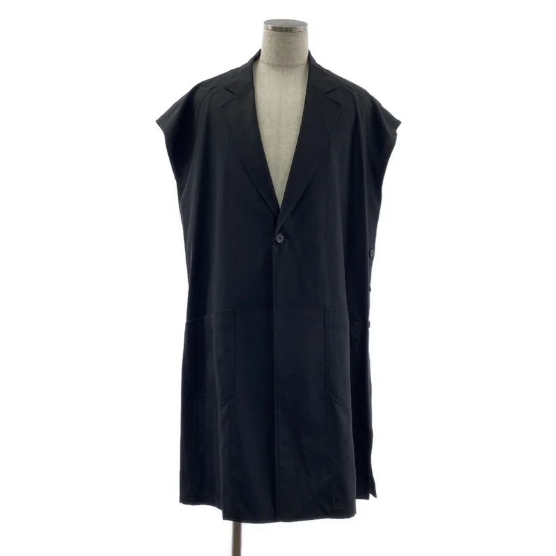 Ground Y / グラウンドワイ | 2022SS | T/W Gabardine Tailored Poncho / ウール混 ギャバ テーラードポンチョ | 3 | メンズ