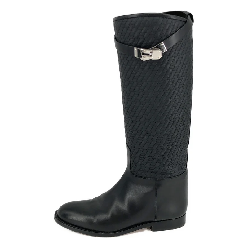 HERMES / エルメス | ジャンピング ブーツ AF212120ZG2109 | 37 1/2 | レディース