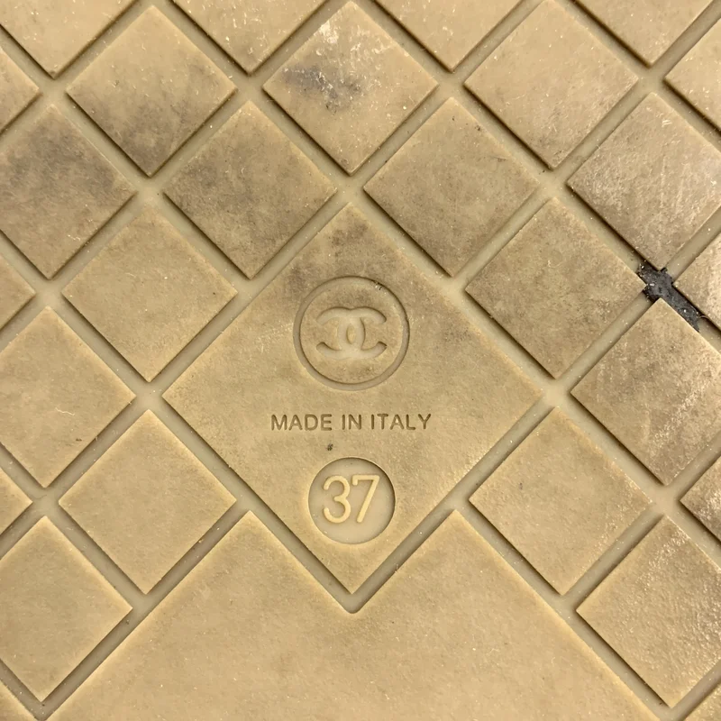 CHANEL / シャネル | チェーン ストラップ サンダル | 37 | レディース