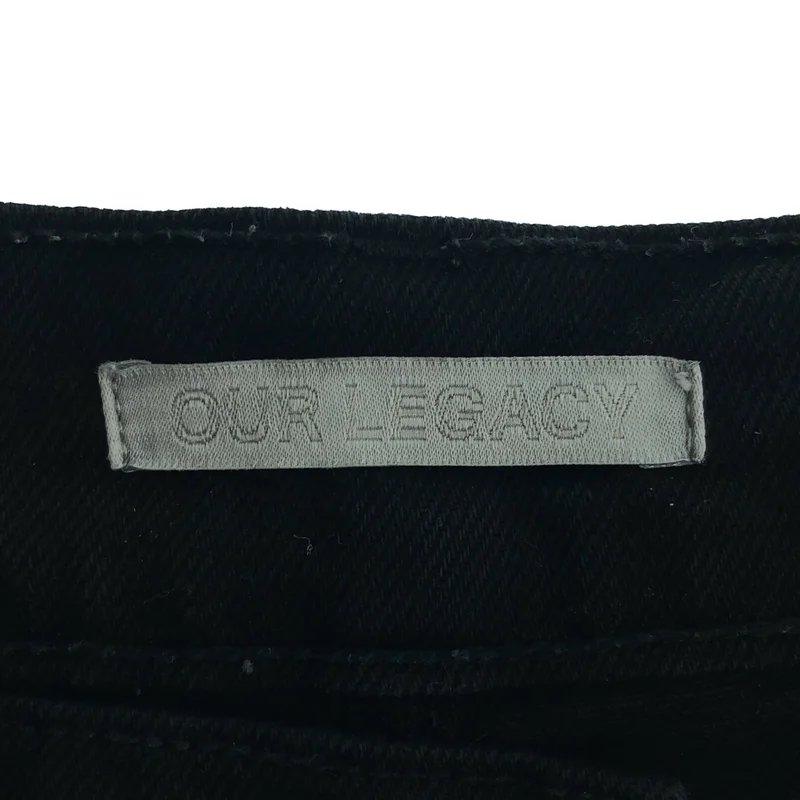 OUR LEGACY / アワーレガシー | 2023SS | × STUSSY / FORMAL CUT Washed Black Denim / フォーマルカット ウォッシュド ブラックデニムパンツ | 29 | メンズ
