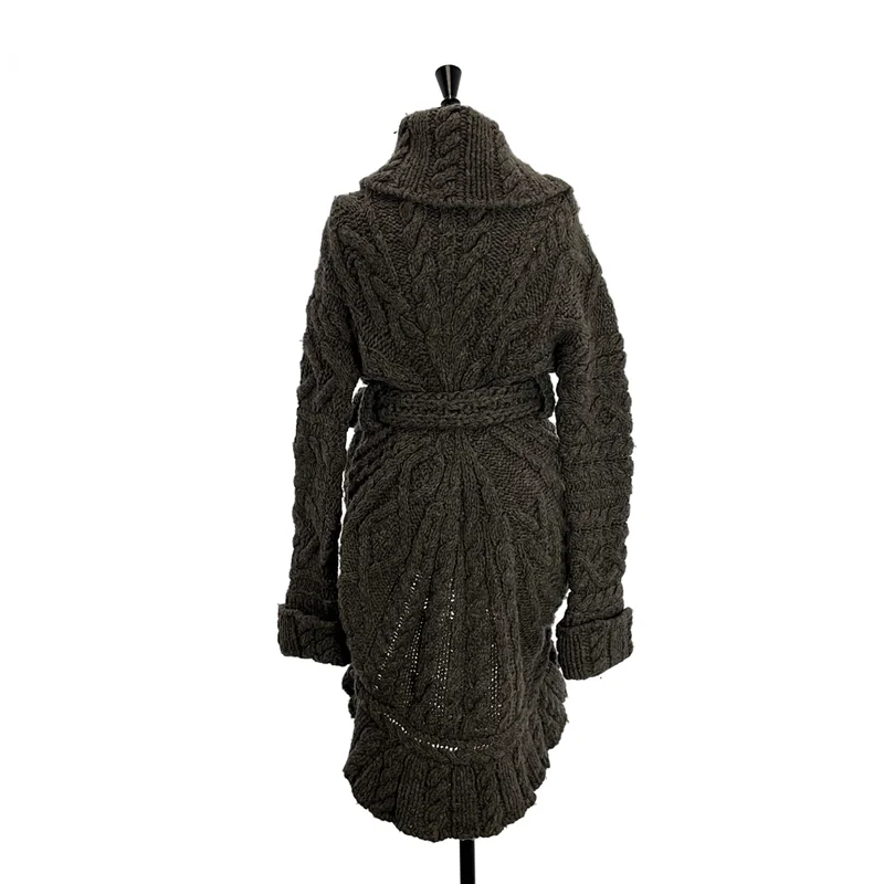tricot COMME des GARCONS / トリココムデギャルソン | 2006AW | ウール ケーブルニット ガウンカーディガン |