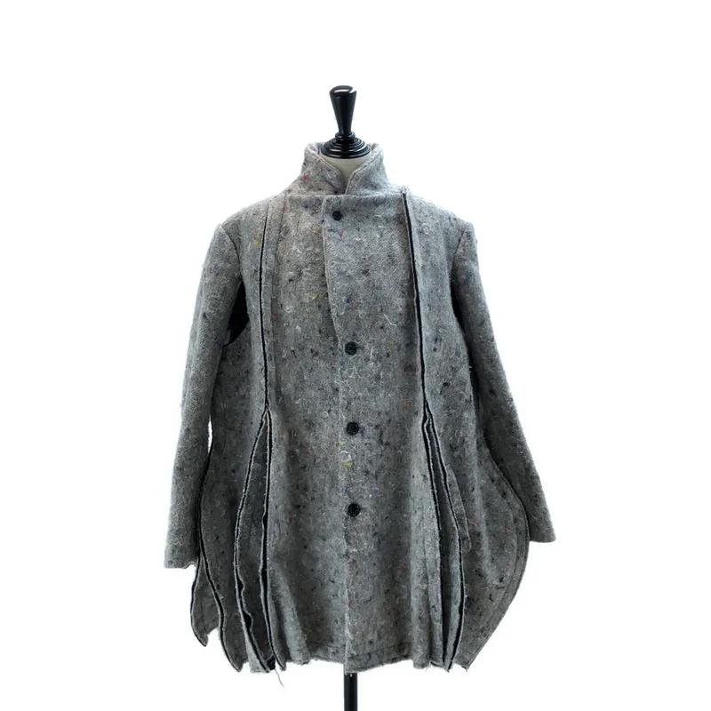 COMME des GARCONS / コムデギャルソン | 2012AW | ボンディング加工 オーバーサイズジャケット | S | レディース