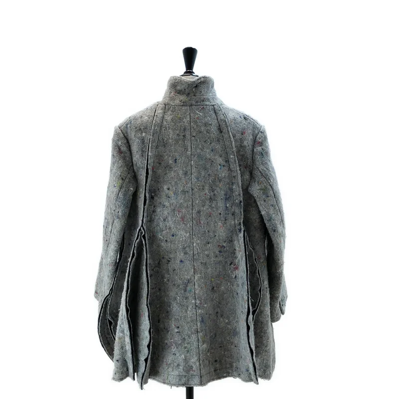COMME des GARCONS / コムデギャルソン | 2012AW | ボンディング加工 オーバーサイズジャケット | S | レディース
