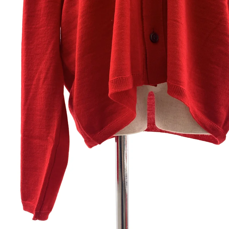 COMME des GARCONS / コムデギャルソン | 2025SS | ウール 変形 オーバーシルエット ニット カーディガン | S | レディース