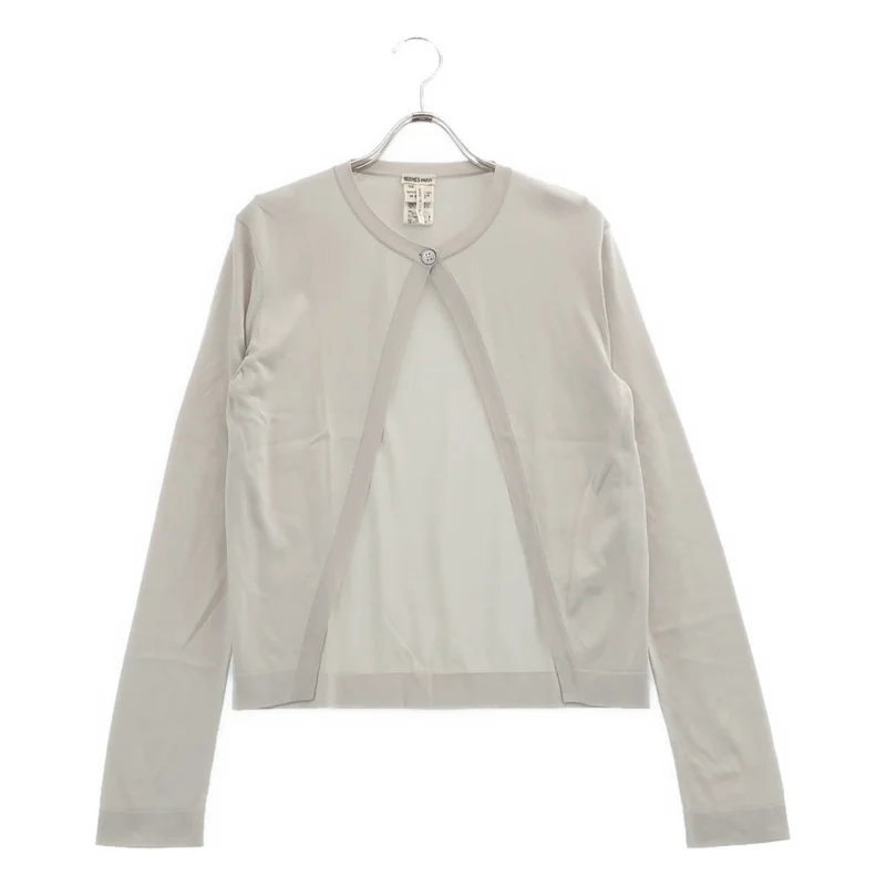 HERMES / エルメス | by Martin Margiela / アンサンブル シルク 1B カーディガン タンクトップ | ME | レディース