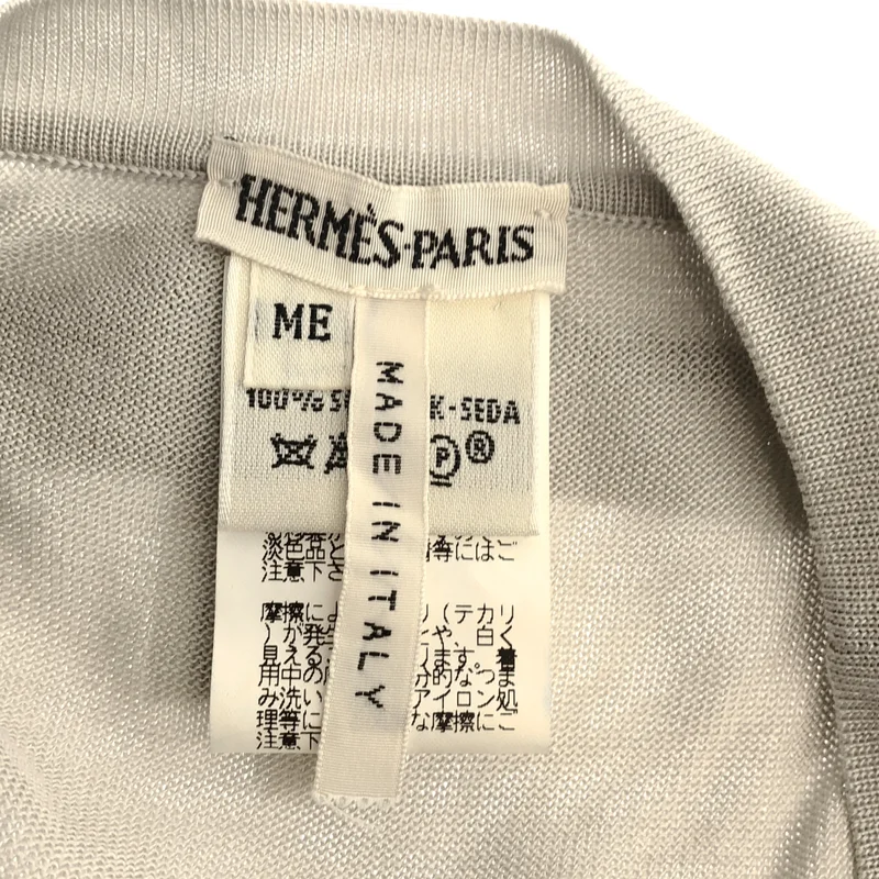 HERMES / エルメス | by Martin Margiela / アンサンブル シルク 1B カーディガン タンクトップ | ME | レディース