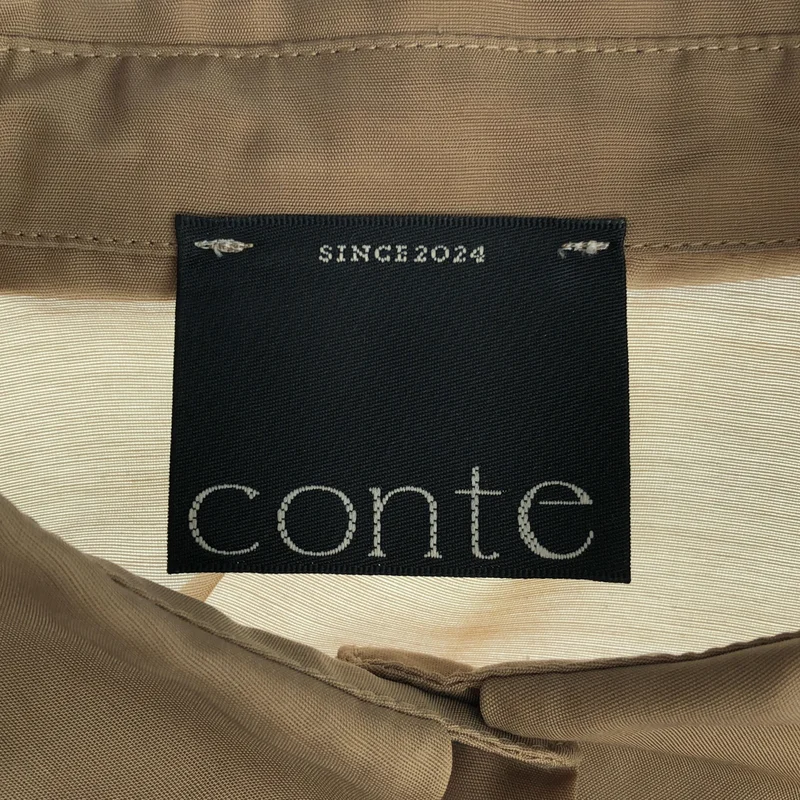 conte / コンテ | キュプラ シルク シャツ |
