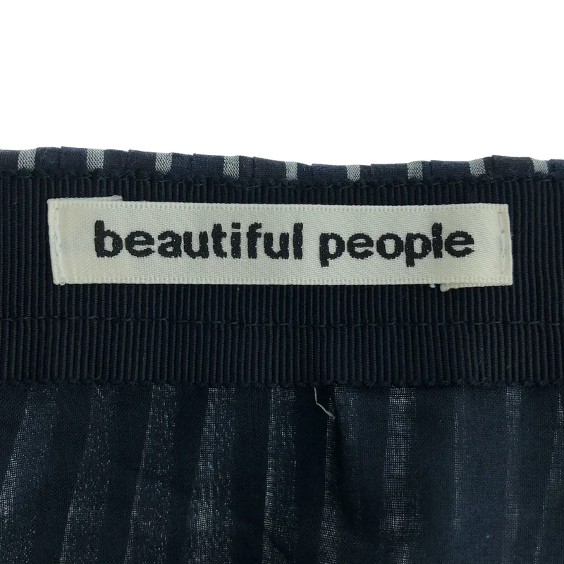 beautiful people / ビューティフルピープル | チェック プリーツスカート | 36 | レディース