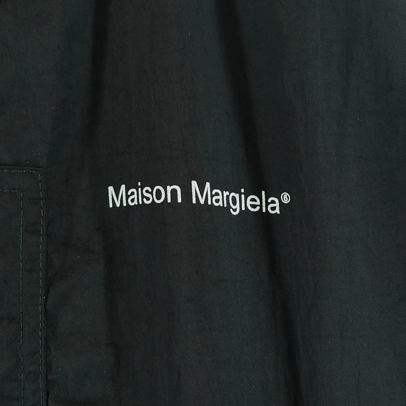 MM6 Maison Margiela / エムエムシックスメゾンマルジェラ | 2020AW | ロゴプリント ロングボンバージャケット | 40 | レディース