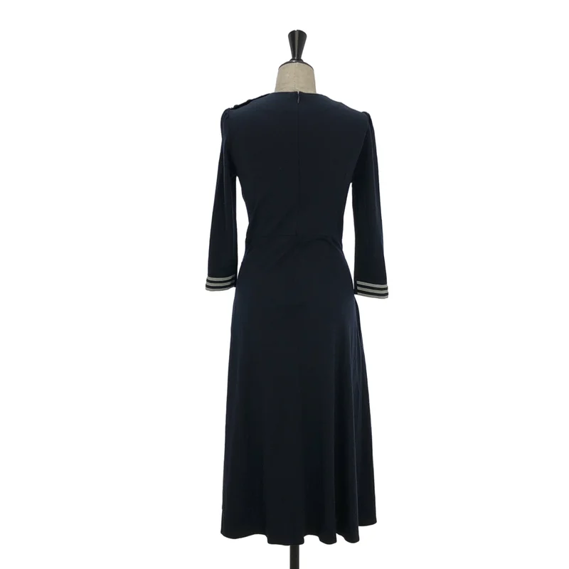BORDERS at BALCONY / ボーダーズアットバルコニー | 2023AW | WEEKEND CROSS DRESS / ウール ウィークエンド クロスドレス | 36 | レディース