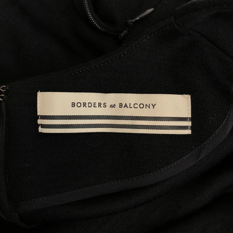 BORDERS at BALCONY / ボーダーズアットバルコニー | 2023AW | WEEKEND CROSS DRESS / ウール ウィークエンド クロスドレス | 36 | レディース