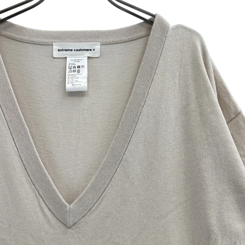 extreme cashmere / エクストリームカシミヤ | コットン カシミヤ ニット ワンピース | non | レディース