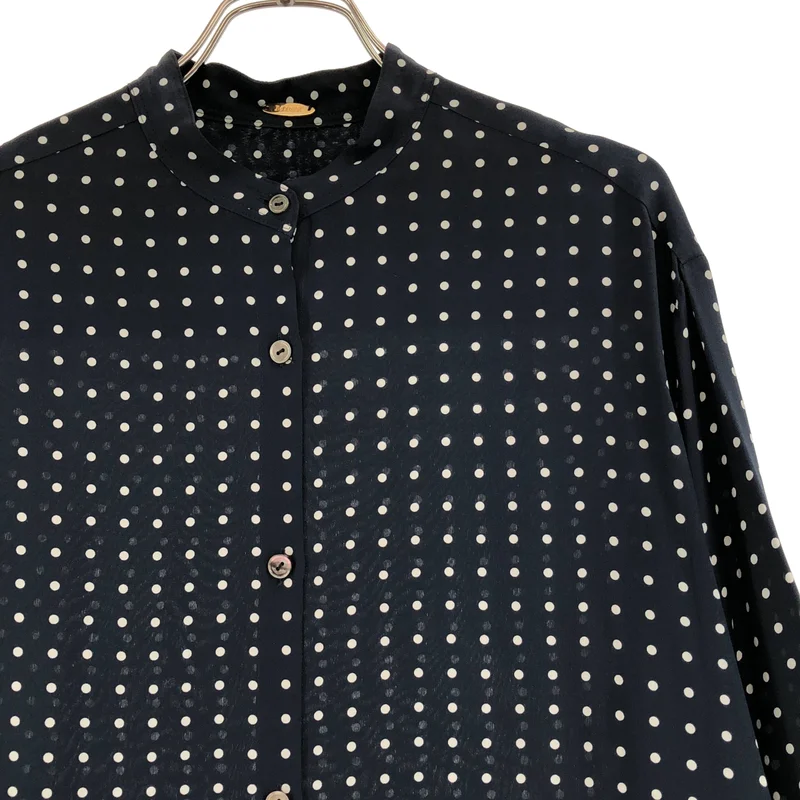 MUSE de Deuxieme Classe / ミューズドゥーズィーエムクラス | 2020SS | BINDA Silk / シルク ドットプリントシャツ |