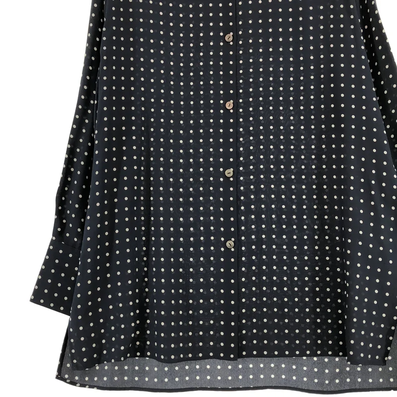 MUSE de Deuxieme Classe / ミューズドゥーズィーエムクラス | 2020SS | BINDA Silk / シルク ドットプリントシャツ |