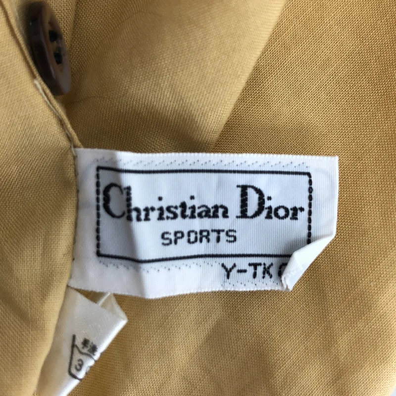 Christian Dior / クリスチャンディオール | ヴィンテージ / バンドカラーロングシャツ | 38 | レディース