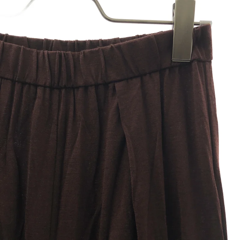 MUSE de Deuxieme Classe / ミューズドゥーズィーエムクラス | 2025SS | Prime wool jersey パンツ | 36 | レディース