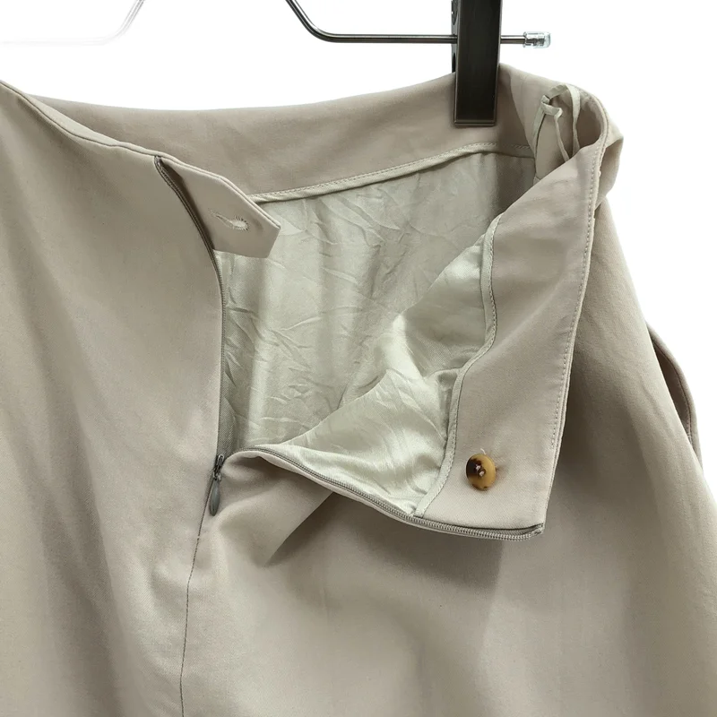 HERMES / エルメス | マルジェラ期 ウール フロントレイヤードスカート | 42 | レディース