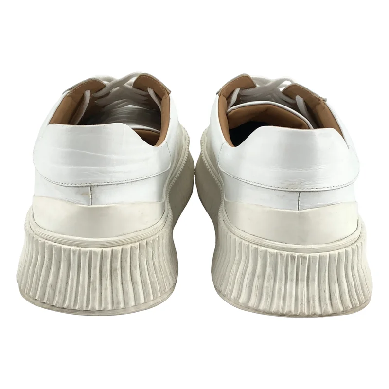 JIL SANDER / ジルサンダー | 2022AW | レザー プラットフォームスニーカー | 44 | メンズ