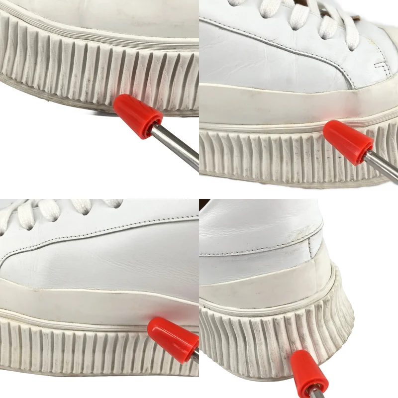 JIL SANDER / ジルサンダー | 2022AW | レザー プラットフォームスニーカー | 44 | メンズ
