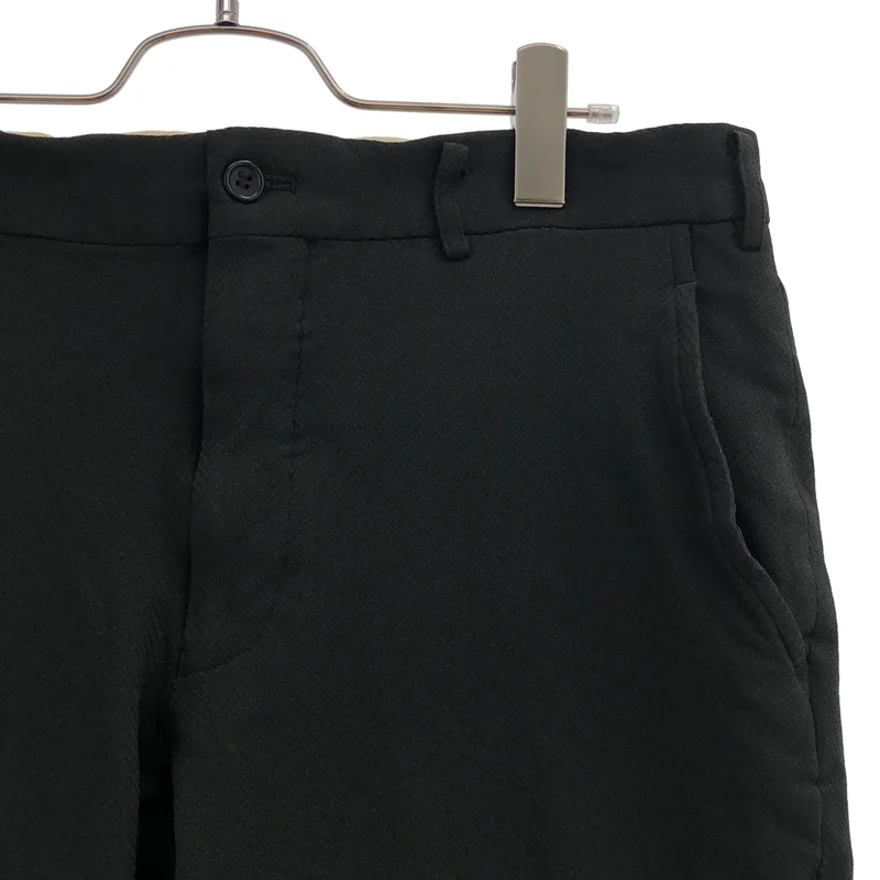 COMME des GARCONS HOMME DEUX / コムデギャルソンオムドゥ | 2017SS | エステル縮絨 ヘリンボーンスラックス | M | メンズ