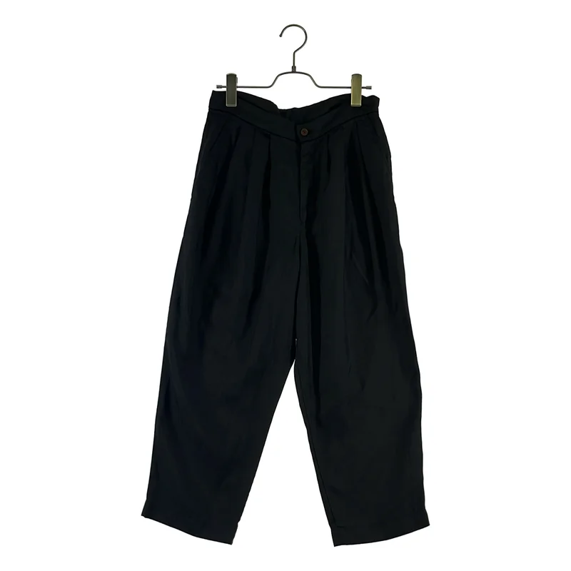 COMME des GARCONS COMME des GARCONS / コムコム | 2019AW | 製品加工 タック テーパードパンツ | S | レディース