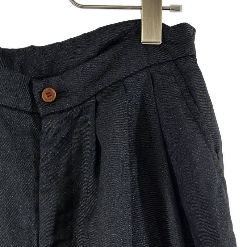 COMME des GARCONS COMME des GARCONS / コムコム | 2019AW | 製品加工 タック テーパードパンツ | S | レディース