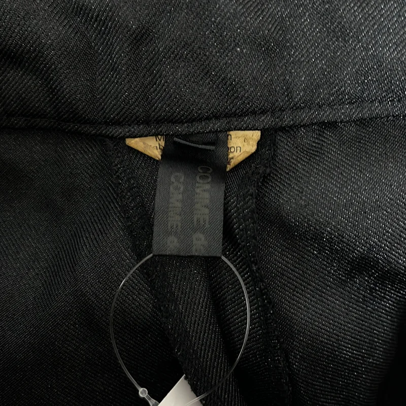 COMME des GARCONS COMME des GARCONS / コムコム | 2019AW | 製品加工 タック テーパードパンツ | S | レディース