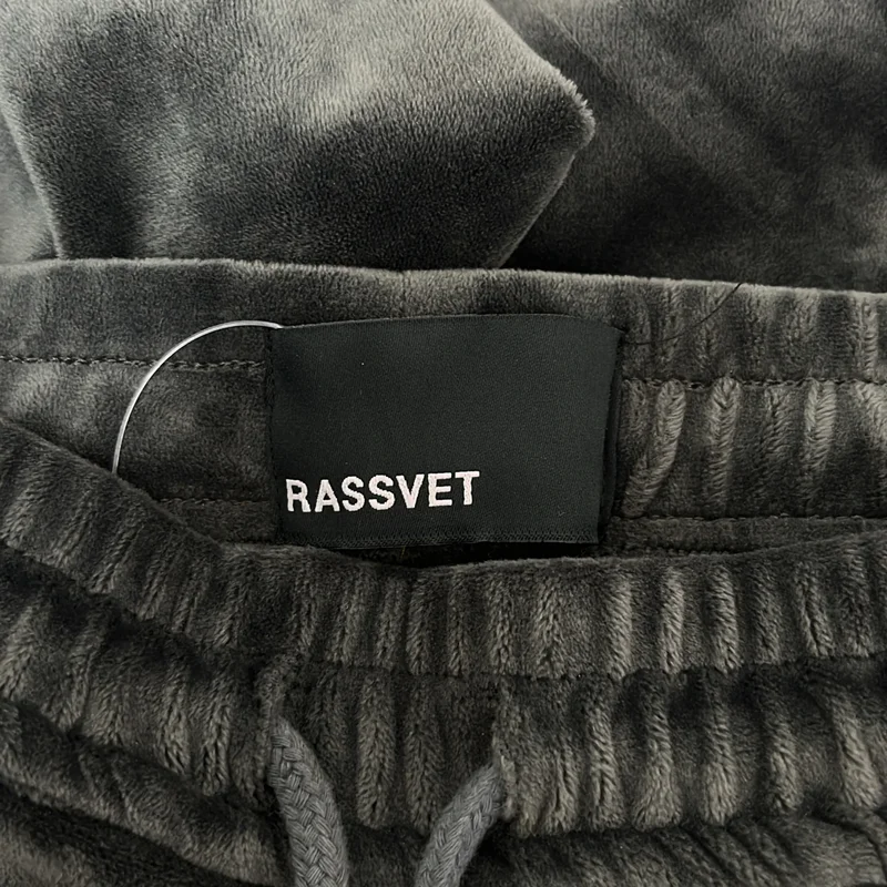 RASSVET / ラスベート | ベロア トラックパンツ | S | メンズ