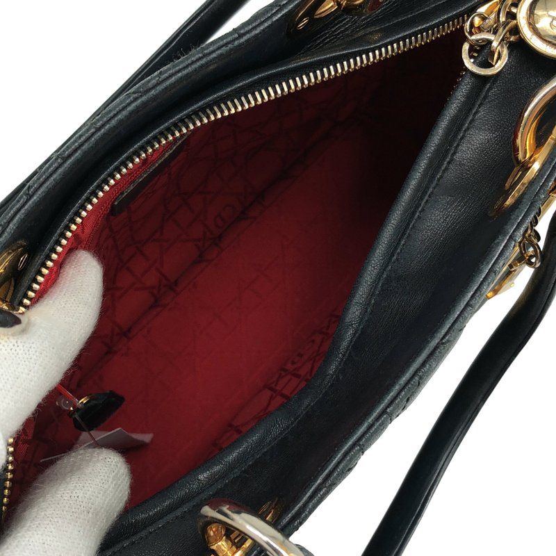 Christian Dior / クリスチャンディオール | レディ ディオール ミディアム トートバッグ |