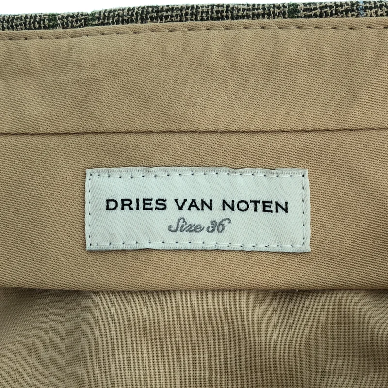 DRIES VAN NOTEN / ドリスヴァンノッテン | コットン混 チェック ハーフパンツ | 36 | レディース