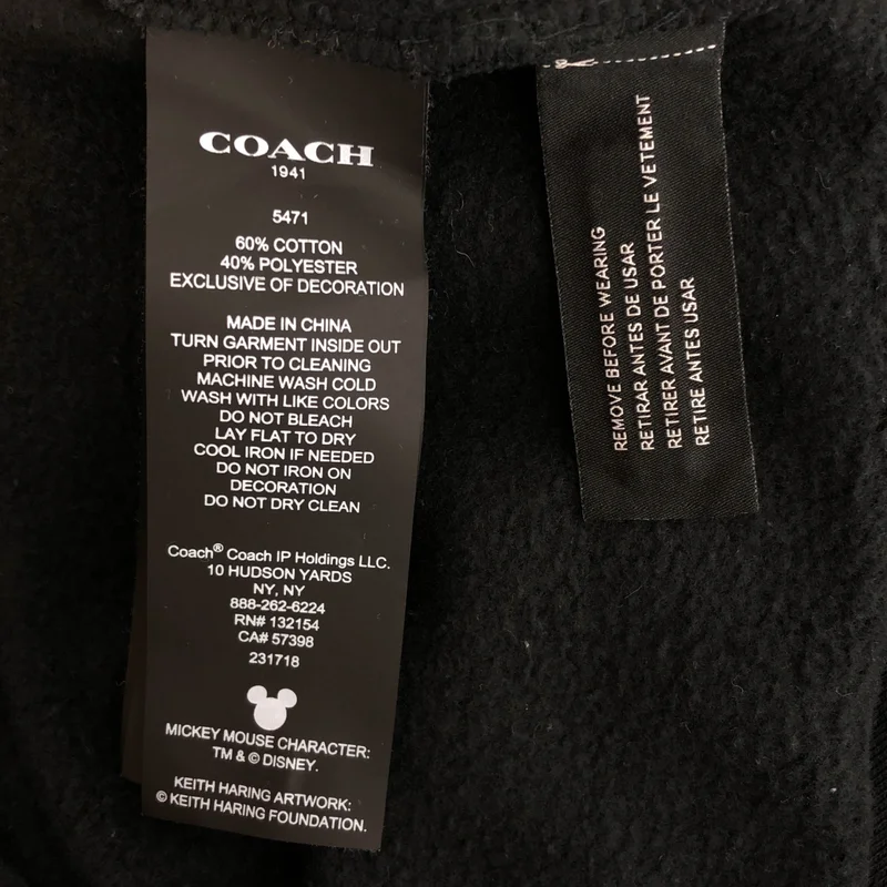 COACH / コーチ | × Mickey Mouse × Keith Haringトレーナー 231718 | S | レディース
