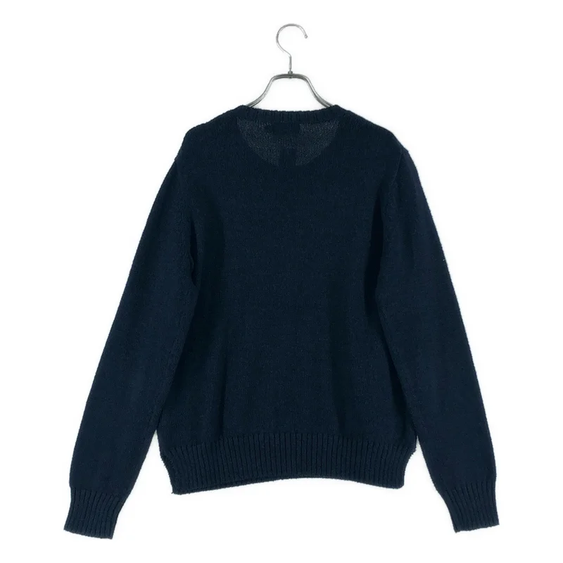 POLO RALPH LAUREN / ポロラルフローレン | コットン リネン ポロベア ニット セーター | M | メンズ