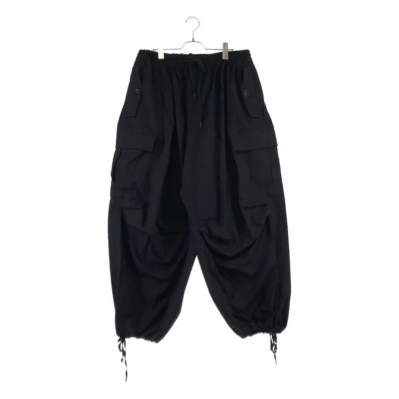 Y-3 / ワイスリー | UT TWILL CARGO PANTS / コットン リネン ユーティリティツイル カーゴパンツ | M | メンズ