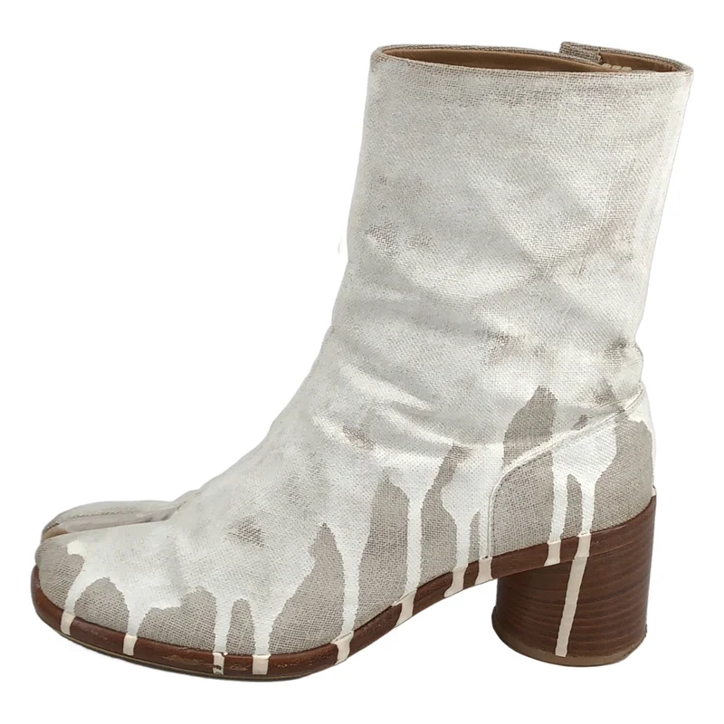 Maison Margiela / メゾンマルジェラ | ペンキ加工 TABI アンクルブーツ | 40 | メンズ