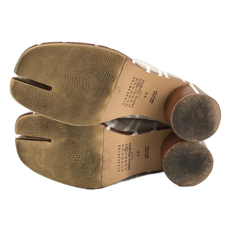 Maison Margiela / メゾンマルジェラ | ペンキ加工 TABI アンクルブーツ | 40 | メンズ