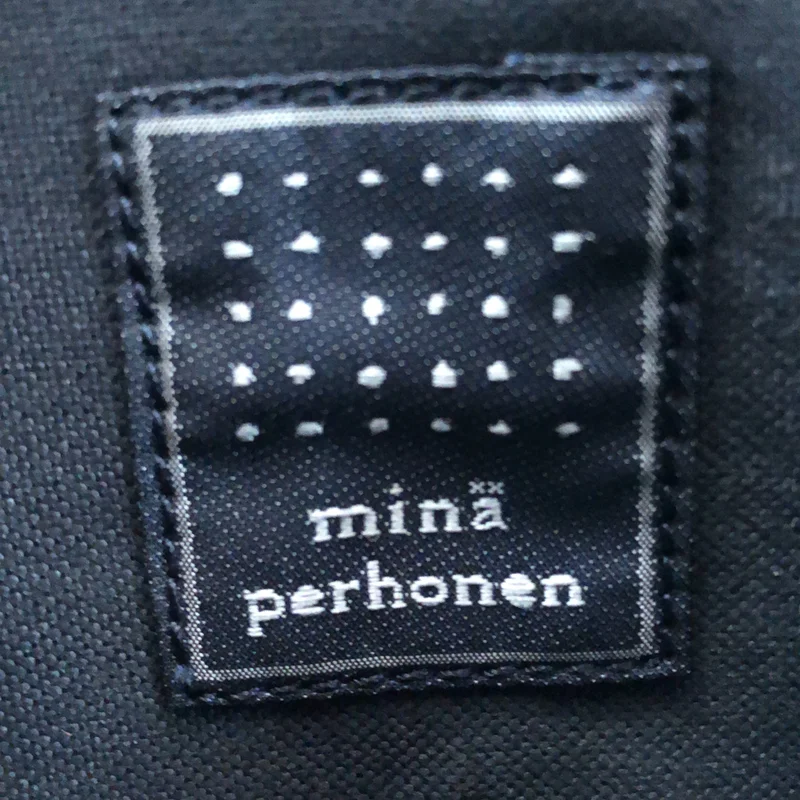 mina perhonen / ミナペルホネン | × PORTER / ポーター siemen bag / レザー スクエア ショルダーバッグ |