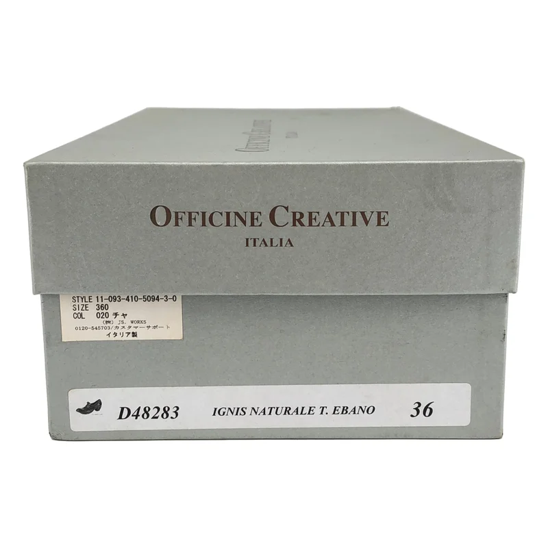OFFICINE CREATIVE / オフィチーネクリエイティブ | ウイングチップ ヒール ローファー | 36 | レディース
