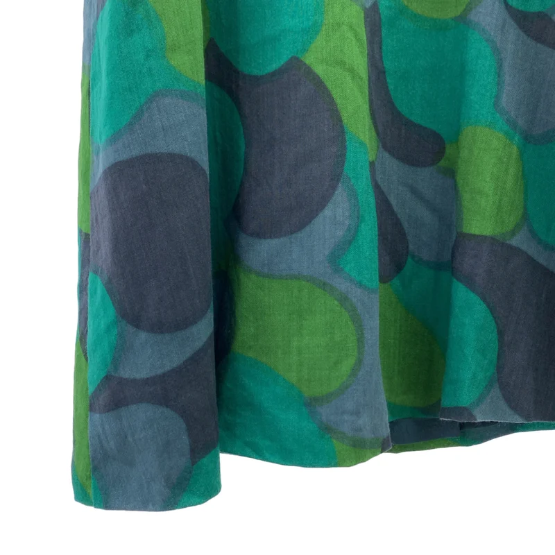 marimekko / マリメッコ | 総柄 オーバーシルエット ワンピース / 総裏地 | 34 | レディース