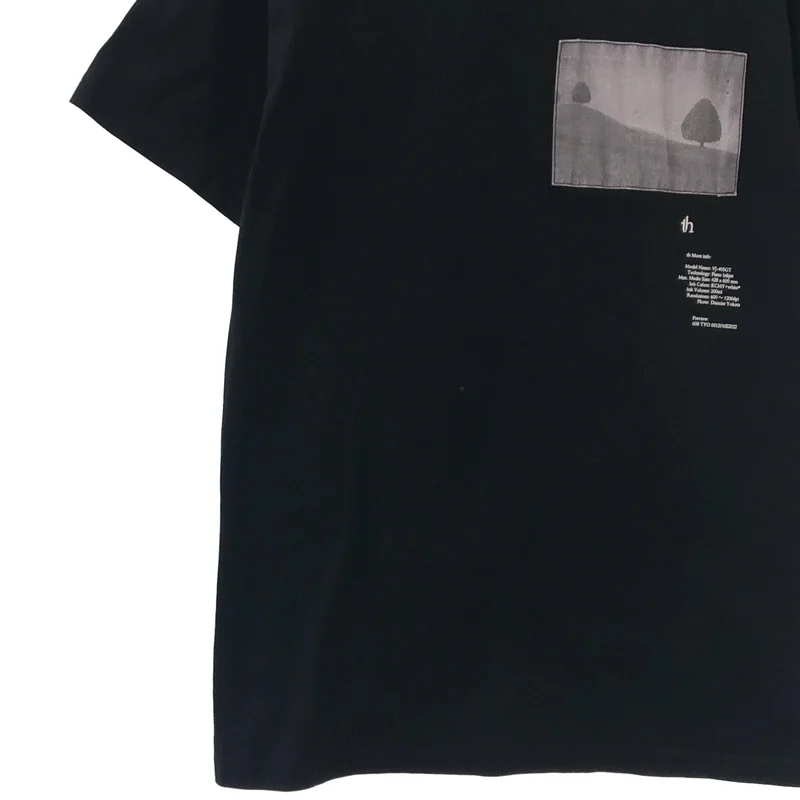 th products / ティーエイチプロダクツ | 2022SS | Print T-Shirt / フォトプリント Tシャツ | 0 | メンズ