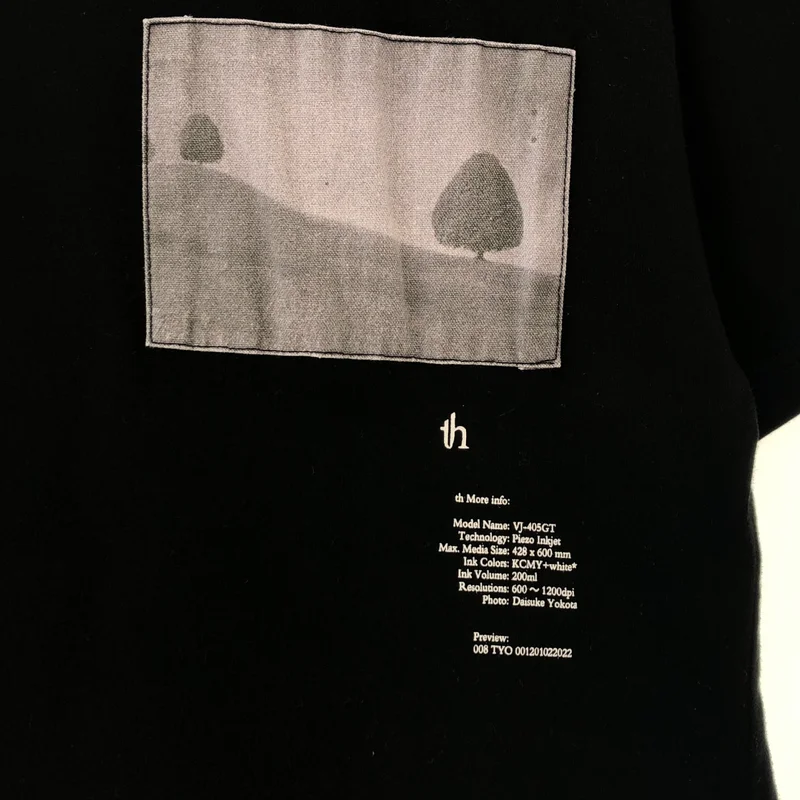 th products / ティーエイチプロダクツ | 2022SS | Print T-Shirt / フォトプリント Tシャツ | 0 | メンズ