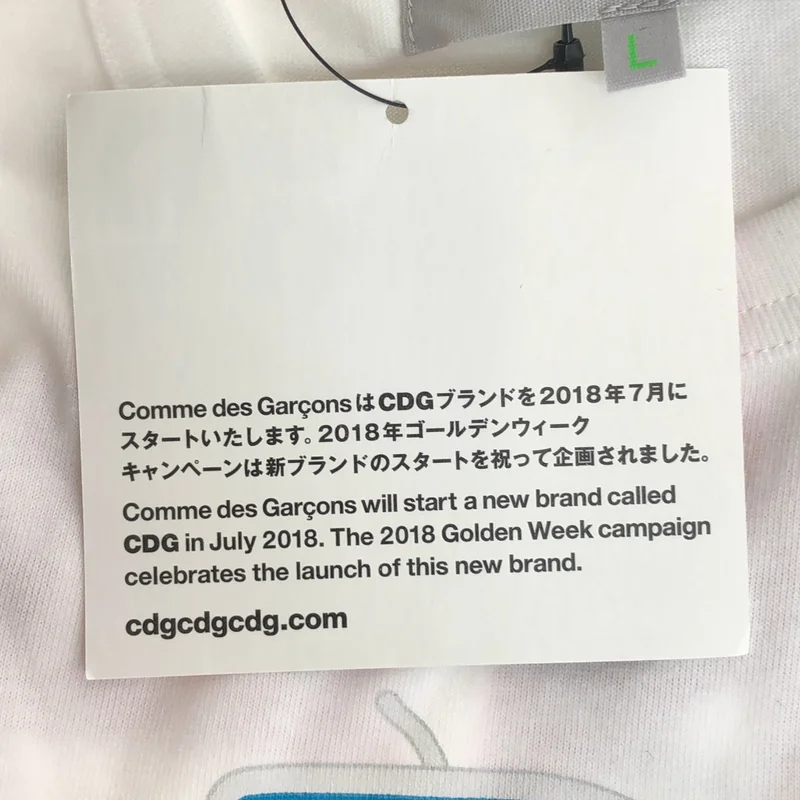 CDG by Comme des Garcons. / シーディージー コムデギャルソン | 2018SS | ×Anti Social Social Club / プリント Tシャツ_半袖 | L | メンズ