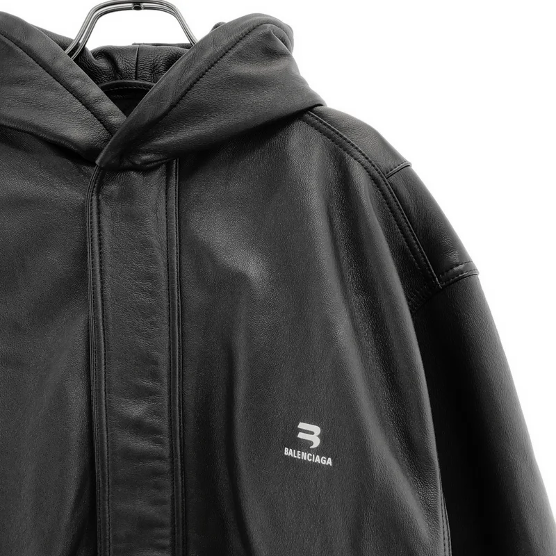 BALENCIAGA / バレンシアガ | 2022AW | Sporty B Leather Taxi Jacket / スポーティ B レザー タクシージャケット | 42 | メンズ