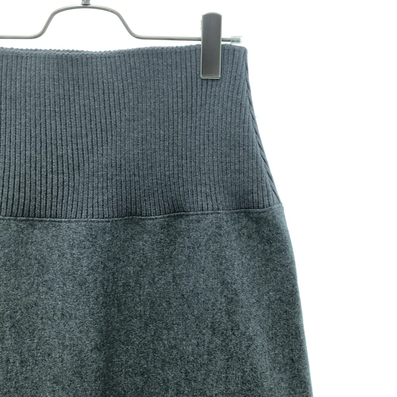 JIL SANDER / ジルサンダー | 2025AW | ウール リブ切替 ニット スカート | 34 | レディース