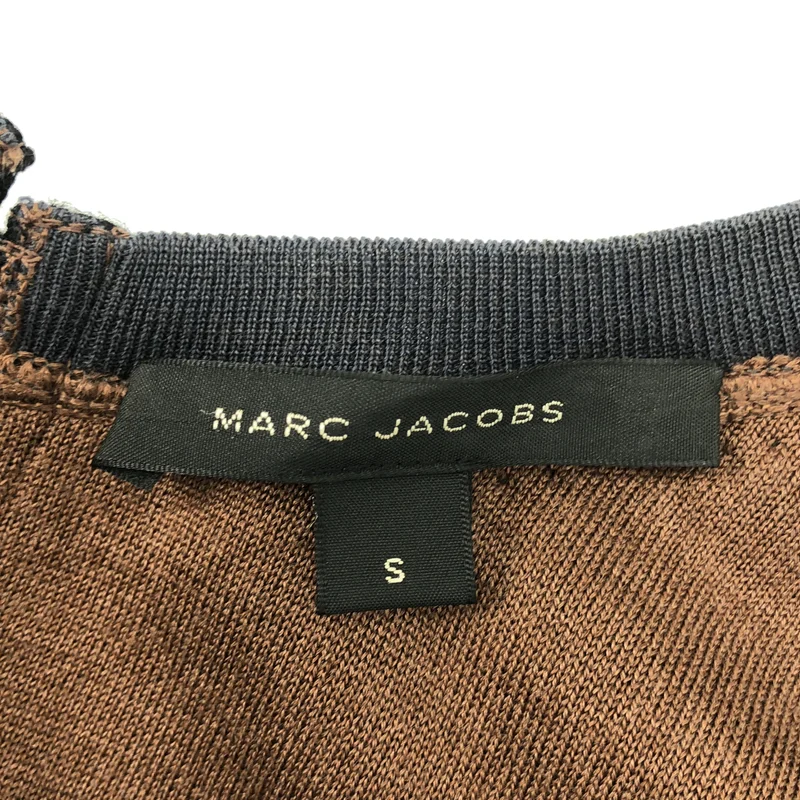 MARC JACOBS / マークジェイコブス | ビジュー 装飾 ロング ニット セーター | S | レディース