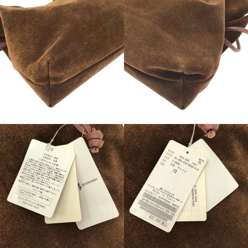 AULENTTI / オーレンティ | 2025AW | JOURNAL STANDARD取扱 キンチャクBAG SWEDE バッグ |
