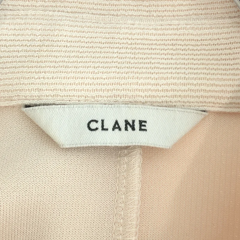 CLANE / クラネ | POWER SHOULDER POLO TOPS / パワーショルダー ポロトップス | 1 | レディース