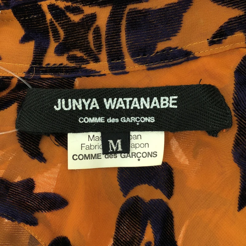 JUNYA WATANABE COMME des GARCONS / ジュンヤワタナベ | 2012AW | レーヨン 総柄 シャツ ブラウス | M | レディース